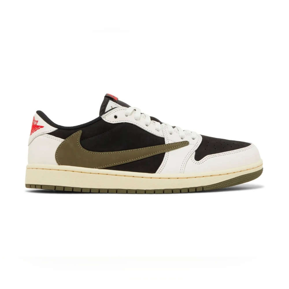 Nike Travis Scott X Air Jordan 1 Low OG Black Olive